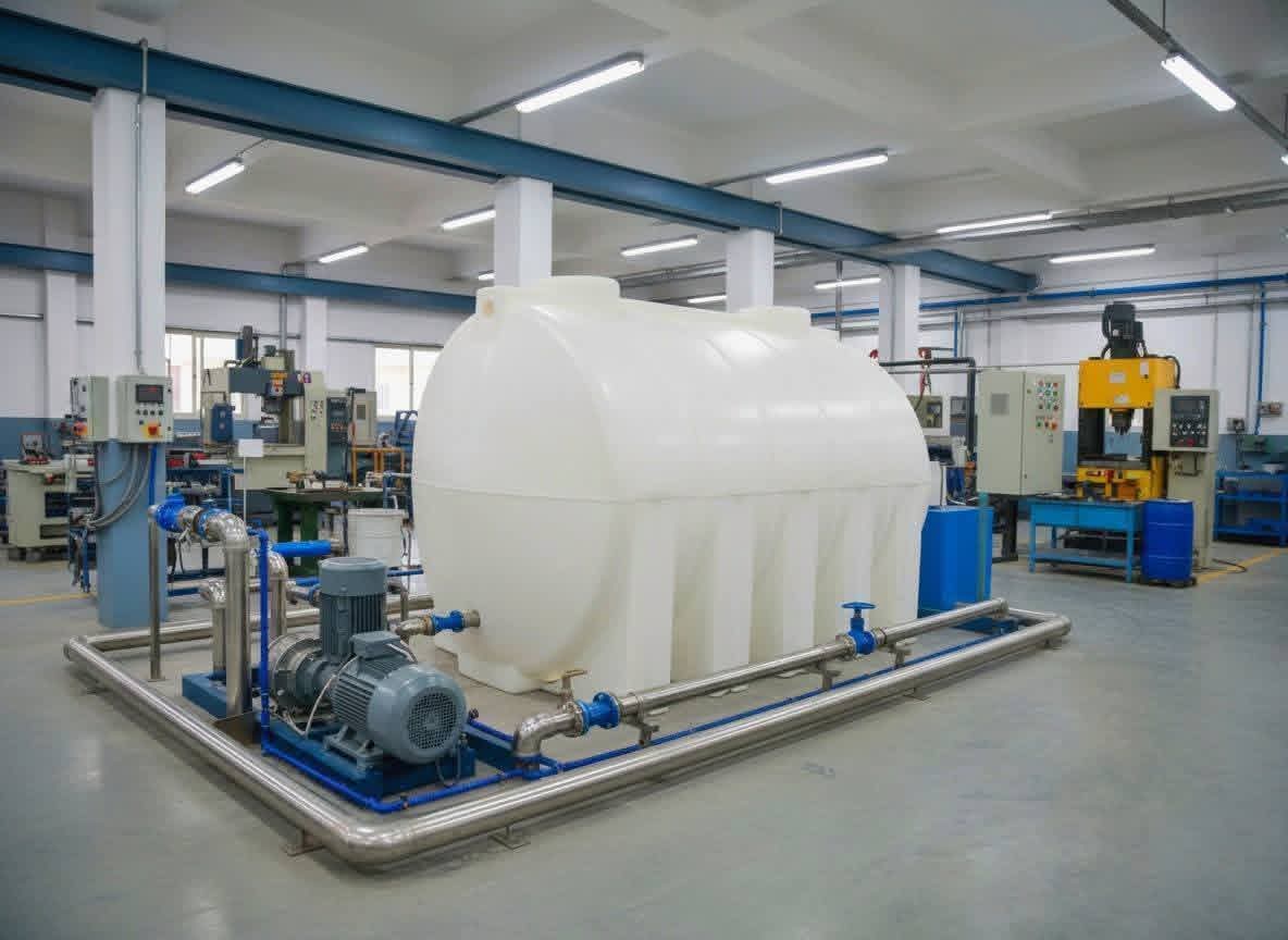 خزان مياه أفقي