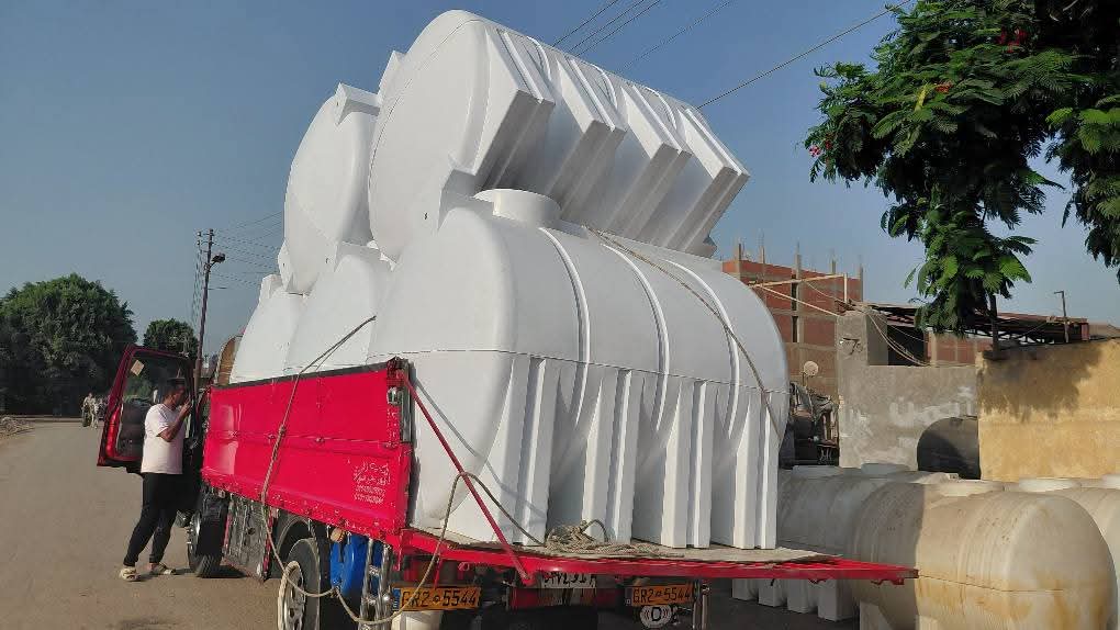 خزان مياه أفقي