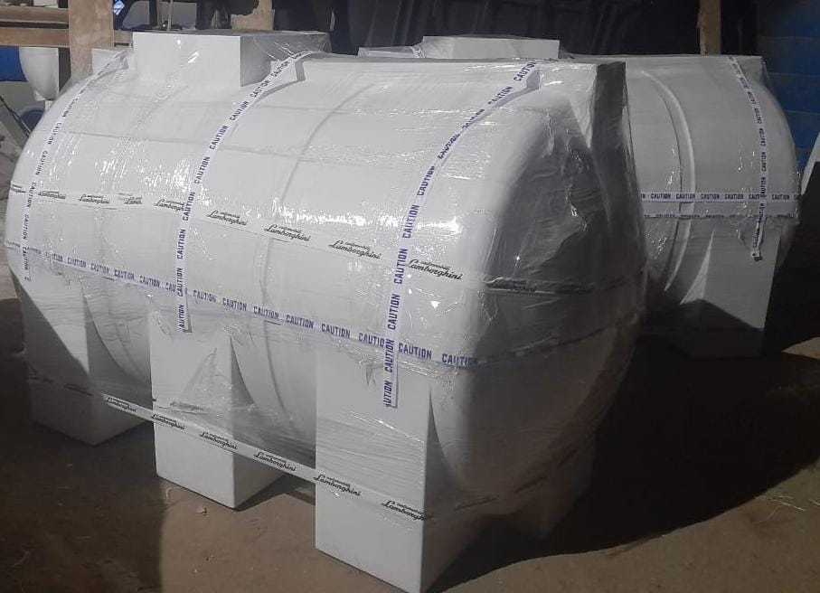 خزان مياه أفقي