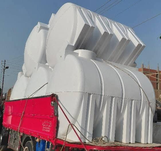 خزان مياه أفقي