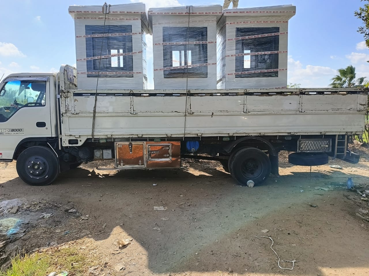 كشك حراسة / حمام متنقل