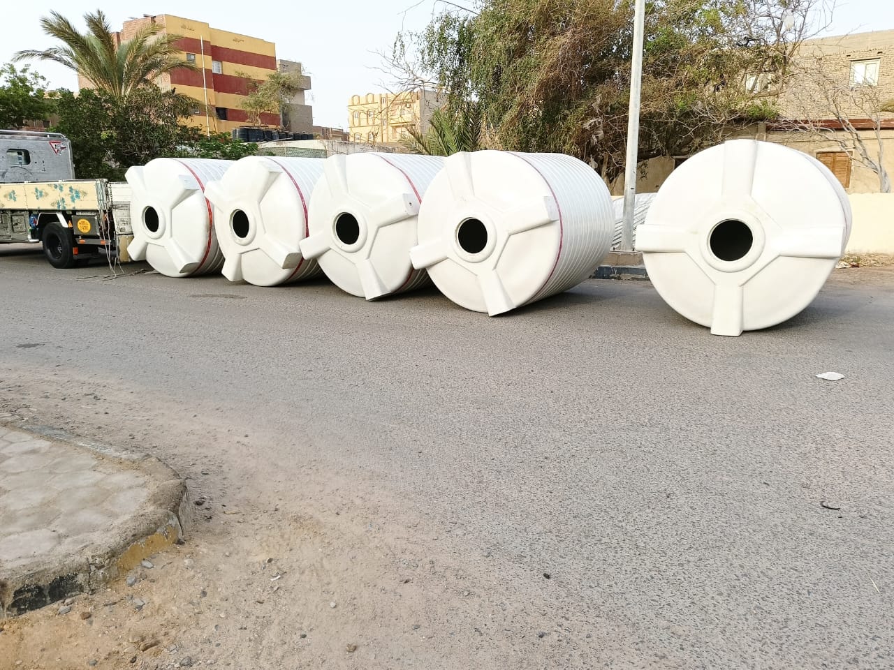 خزان مياه رأسي